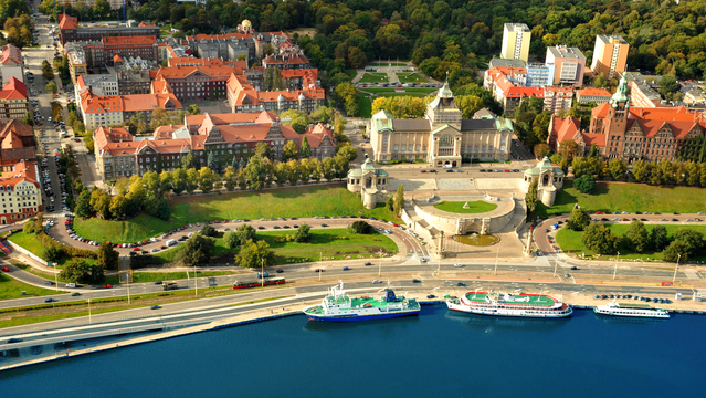 View on the Location from above
