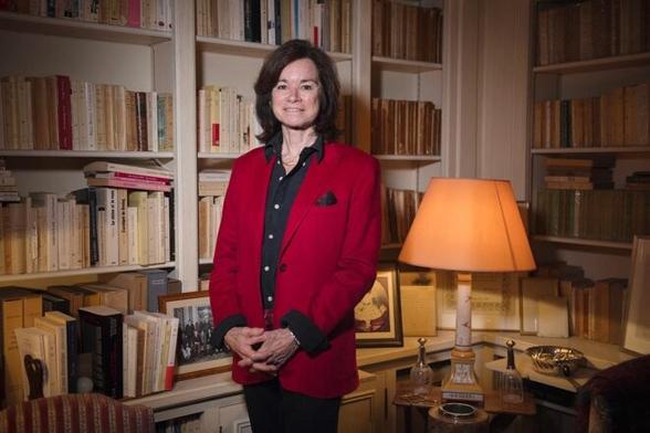 Sylvie Pierre-Brossolette, membre du cabinet de Françoise Giroud, première secrétaire d’État à la Condition féminine et journaliste. © Julien De Rosa / AFP