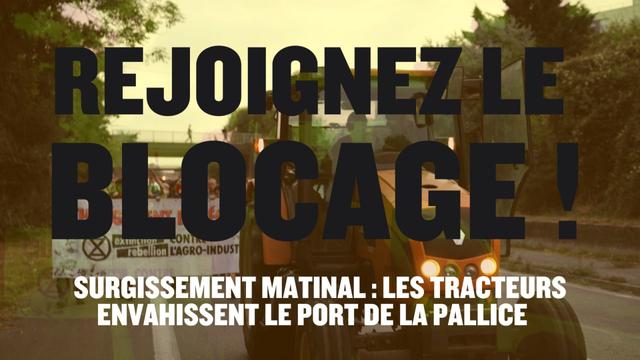Carton rejoignez le blocage