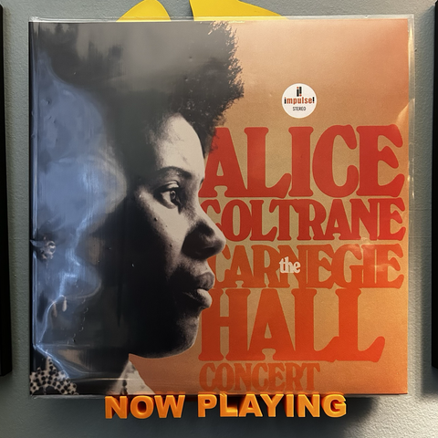 Alice Coltrane — The Carnegie Hall Concert front cover