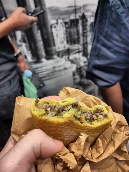 "Haggis gambo" from the Grassmarket, because why not?