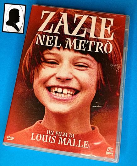 La foto ritrae la copertina del dvd con il primo piano sorridente della giovane attrice che interpreta Zazie.