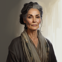 Ronica Vestrit - wie sie im Realm of the Elderlings-Wiki porträtiert wird. Wie immer leider ohne Angabe der Person, die das Bild geschaffen hat (wenn es so eine Person überhaupt gibt) https://robinhobbelderlings.fandom.com/wiki/Ronica_Vestrit