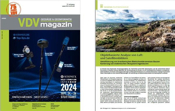 Über die "Objektbasierte Analyse von Luft- und Satellitenbildern" berichtet Philipp Bastian Müller im nächsten VDVmagazin.
#AllesImLot #Fernerkundung #FuzzyLogic #Geodäsie #SeiDabei #JetztMitgliedwerden https://www.vdv-online.de/mitglied-werden/aufnahmeantrag.html