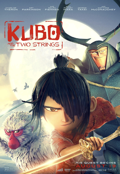 Film poster for Kubo and the Two Strings