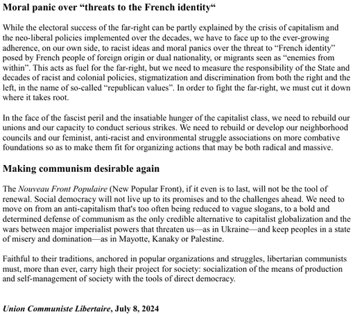 Second page of our press release