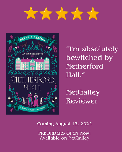 "I'm absolutely bewitched by Netherford Hall" - Netgalley Reviewer | Coming August 13, 2024 - Preorders Open Now! Available on Net Galley