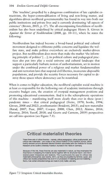 Snippet of one of the pages of our "Neoliberal and (Post-)Pandemic Irruptions" essay