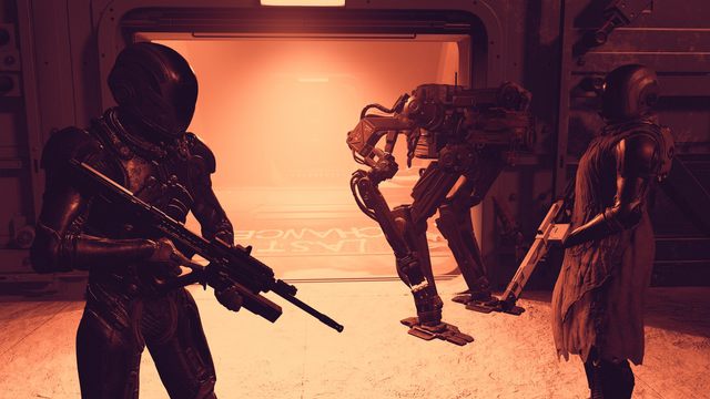Starfield: Starborn Andreja and I running the Red Mile in Universe Eleven with D.E.R.E.K.