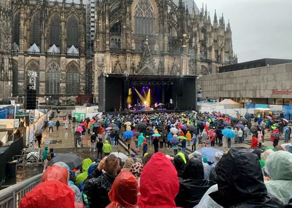 Nick Mason's Saucerful of Secrets show in Köln (july 2024)
