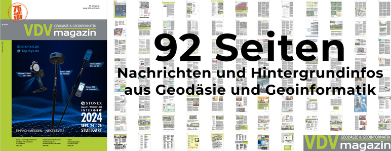 Nur noch wenige Tage, dann liegt es in deinem Briefkasten (sofern Du Mitglied bist😉): Das aktuelle #VDVmagazin. 92 Seiten prall gefüllt mit Fachbeiträgen, Nachrichten und Hintergrundinformationen rund um #Geodäsie und #Geoinformatik. 
#JetztMitgliedwerden https://www.vdv-online.de/news/artikle/werden-sie-jetzt-vdv-mitglied-oder-werben-sie-eine-n-kollegen-in.html