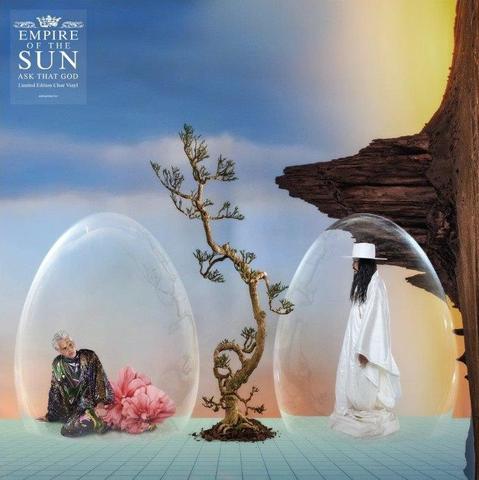 Album cover of 'Ask That God' by Empire of the Sun.