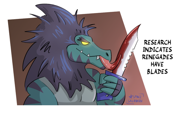 raptor renegade licks blade