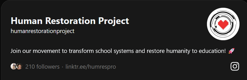 The HRP account on Threads.