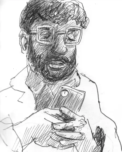 Man with mobile phone