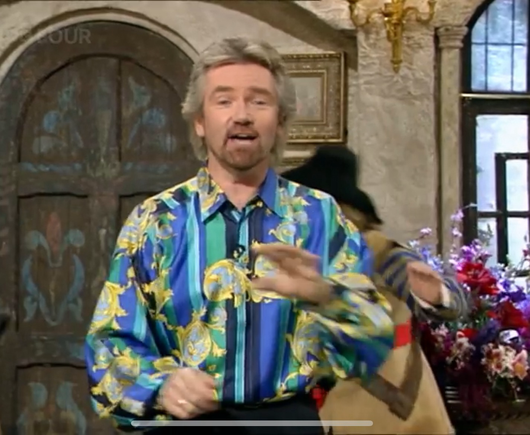 Noel Edmonds at Crinkley Bottom