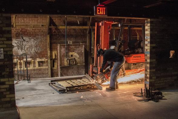 Ivan working in the #brickworks kiln building a few years ago.
#Toronto