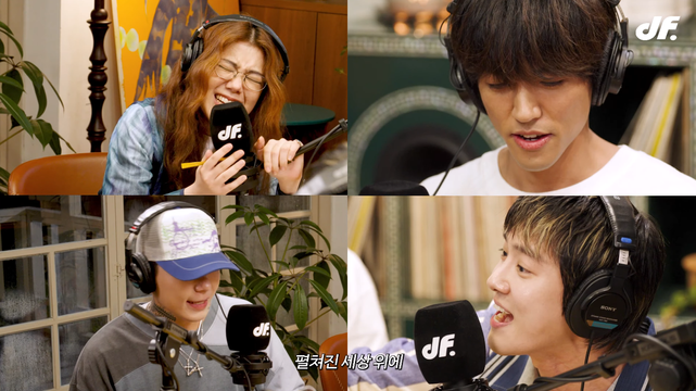 Suho performing 1 to 3 on Bibim-Pop.