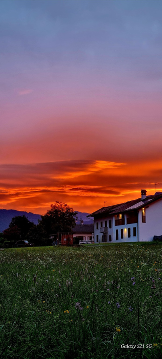 Tramonto infuocato 🔥