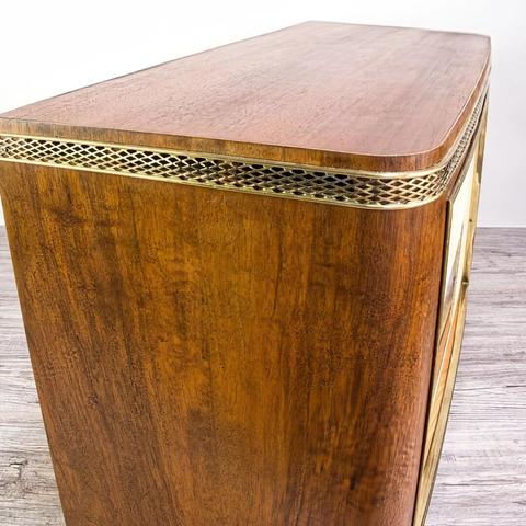 Side view Melodia Tube Radio upcycling