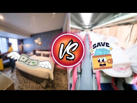 💰Balancing Luxury & Budget: Deluxe Hotel vs. Night Bus Adventure #mercure #nightbus #japantravel