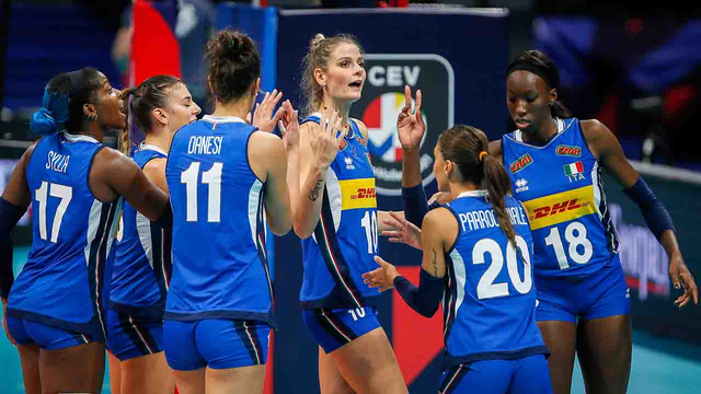 nazionale ITALIANA femminile volley