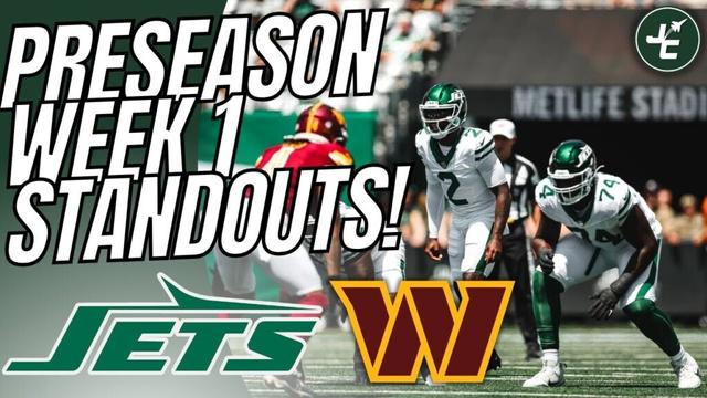 7 STANDOUTS From The 1st Preseason Game! | New York Jets