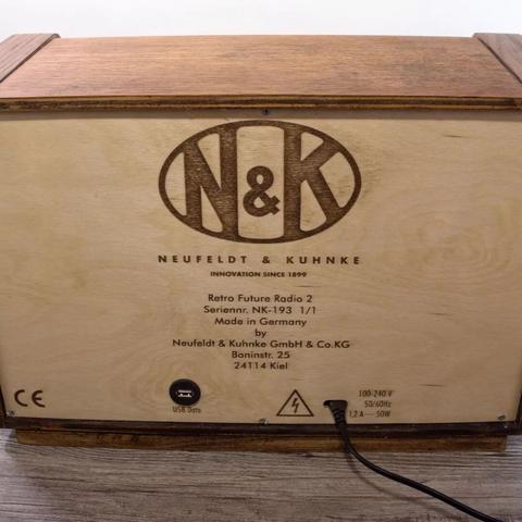 Retro Future Radio - back view