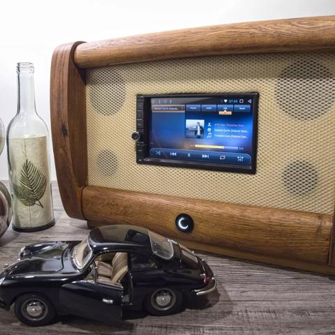 Retro Future Radio - perspective view