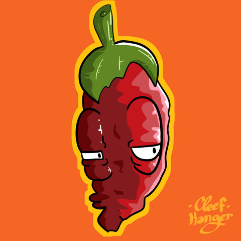 Just a chilli with a Bruguera style face.