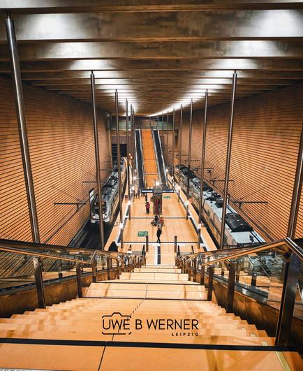 S-Bahn Station in Leipzig