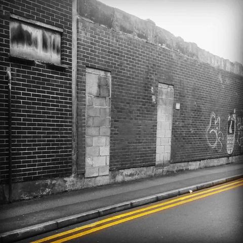 Bricks and Mortar for #MonochromeMonday