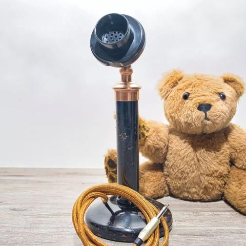 phone mic - front view