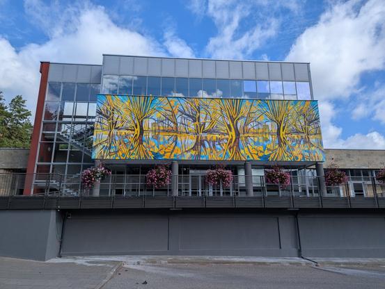 Artwork by Mykolé in Vilnius, Lithuania