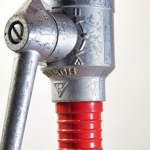 fire hose nozzle - detail view