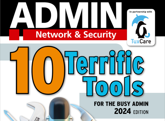 ADMIN and TuxCare present: 10 Terrific Tools for the Busy Admin