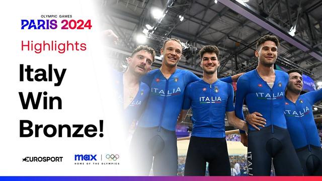 Italia Simone Consonni, Francesco Milan, Joathan Milan, Filippo Ganna