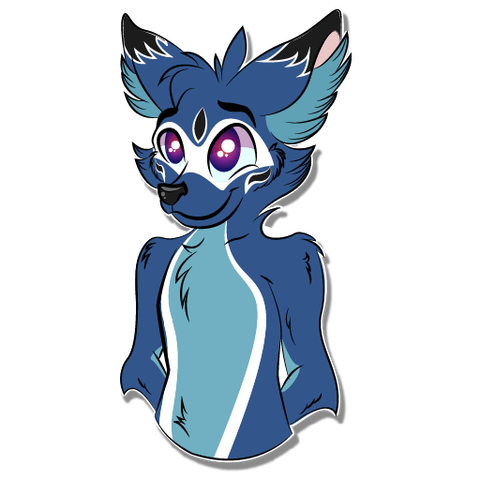 Soatok Smiling Sticker