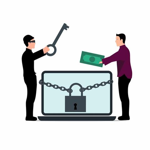 Le criminel offre la clé de déchiffrement contre le paiement de la rançon
