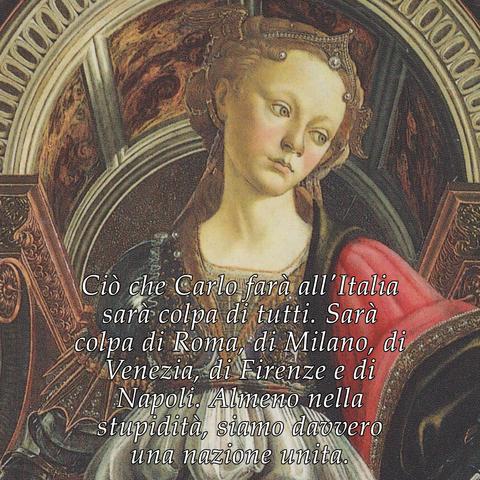 Fortitude, di Sandro Botticelli.
