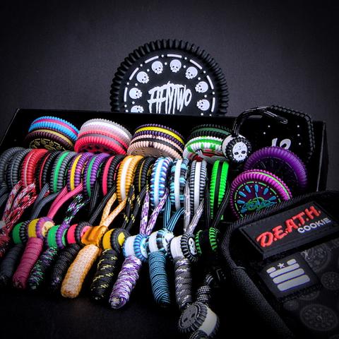 photograph of my death cookie collection