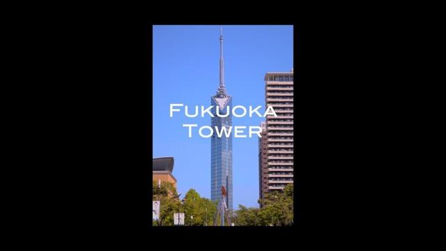 Fukuoka Tower - The Best Seaside Tower - 4K Short