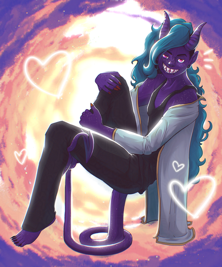 Illustration of Xoos the Sorcerer.  Sketch by Gage Stone.  Colours by by Denny Petkova.