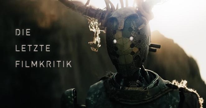 Der Android Jimmy aus den Rebel-Moon-Filmen als Coverbild des Podcasts "Die Letzte Filmkritik".