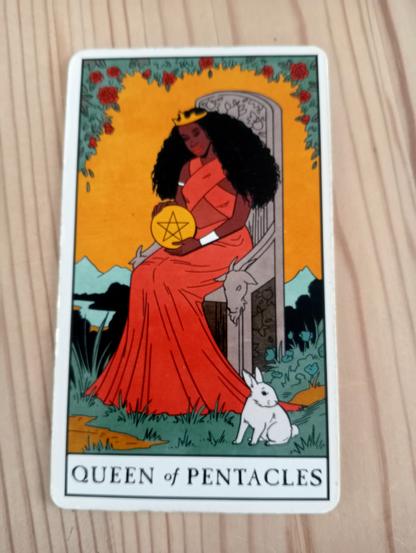 Tarot card Queen of Pentacles