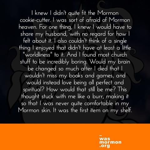 This is a spotlight on a profile shared at wasmormon.org. These are just the highlights, so please find the full story at https://wasmormon.org/profile/the-last-tapircorn/. There are stories of Mormon faith journeys contributed by hundreds of users like you. Come check them out and consider sharing your own story at wasmormon.org!