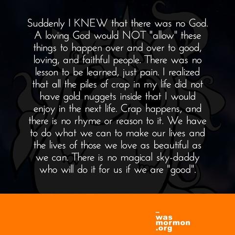 This is a spotlight on a profile shared at wasmormon.org. These are just the highlights, so please find the full story at https://wasmormon.org/profile/the-last-tapircorn/. There are stories of Mormon faith journeys contributed by hundreds of users like you. Come check them out and consider sharing your own story at wasmormon.org!