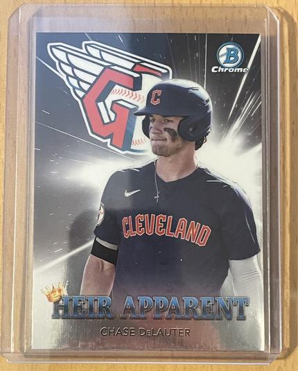 2022 Bowman Draft Heir Apparent of Chase DeLauter