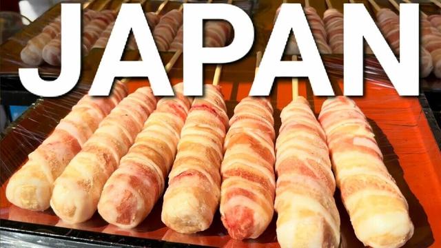 JAPANESE STREET FOOD, WOULD YOU TRY ANY OF THESE MOUTHWATERING FOODS? TOKYO UENO PARK STREET FOOD