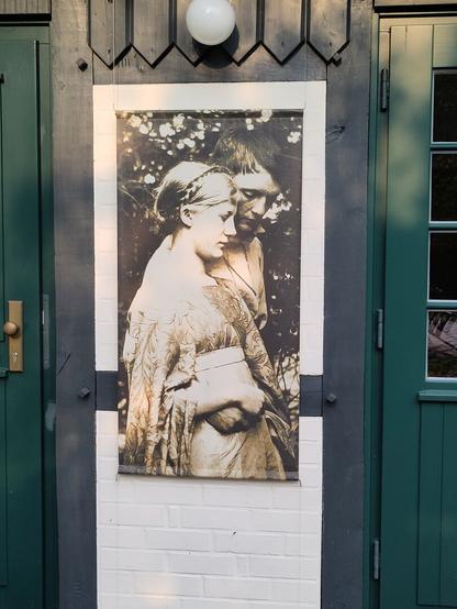 Eine Fotografie von Martha und Heinrich Vogeler.